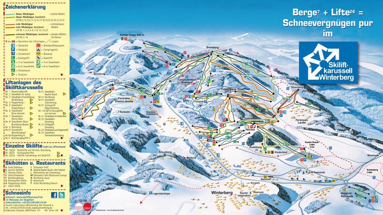 Skiliftkarussell Winterberg Skiliftkarussell Winterberg